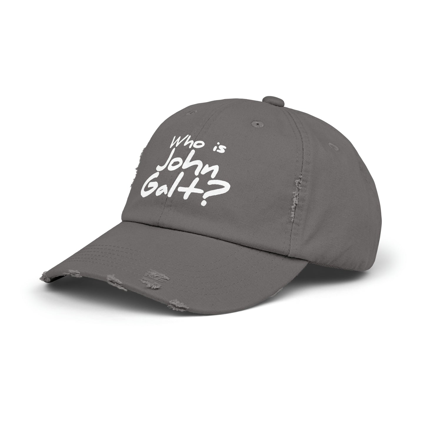Who is John Galt? Distressed Hat