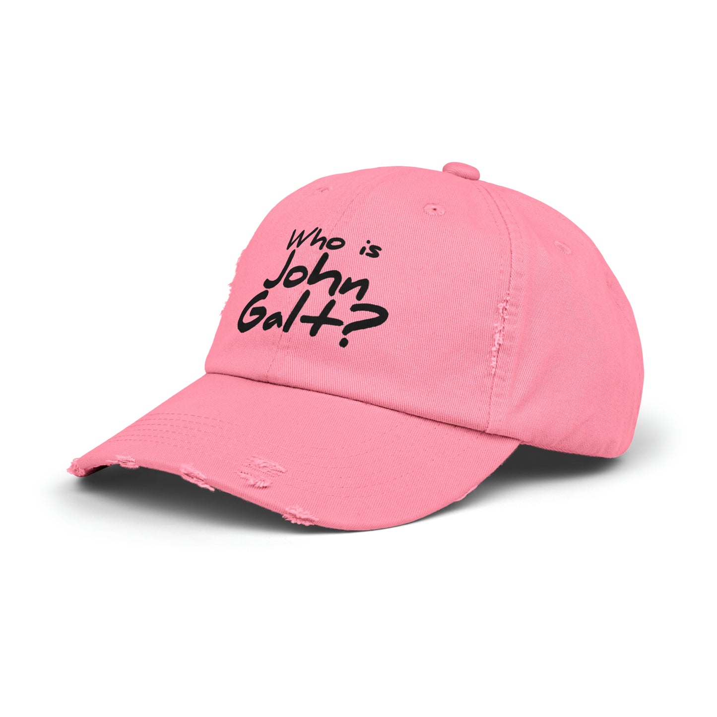 Who is John Galt? Distressed Hat