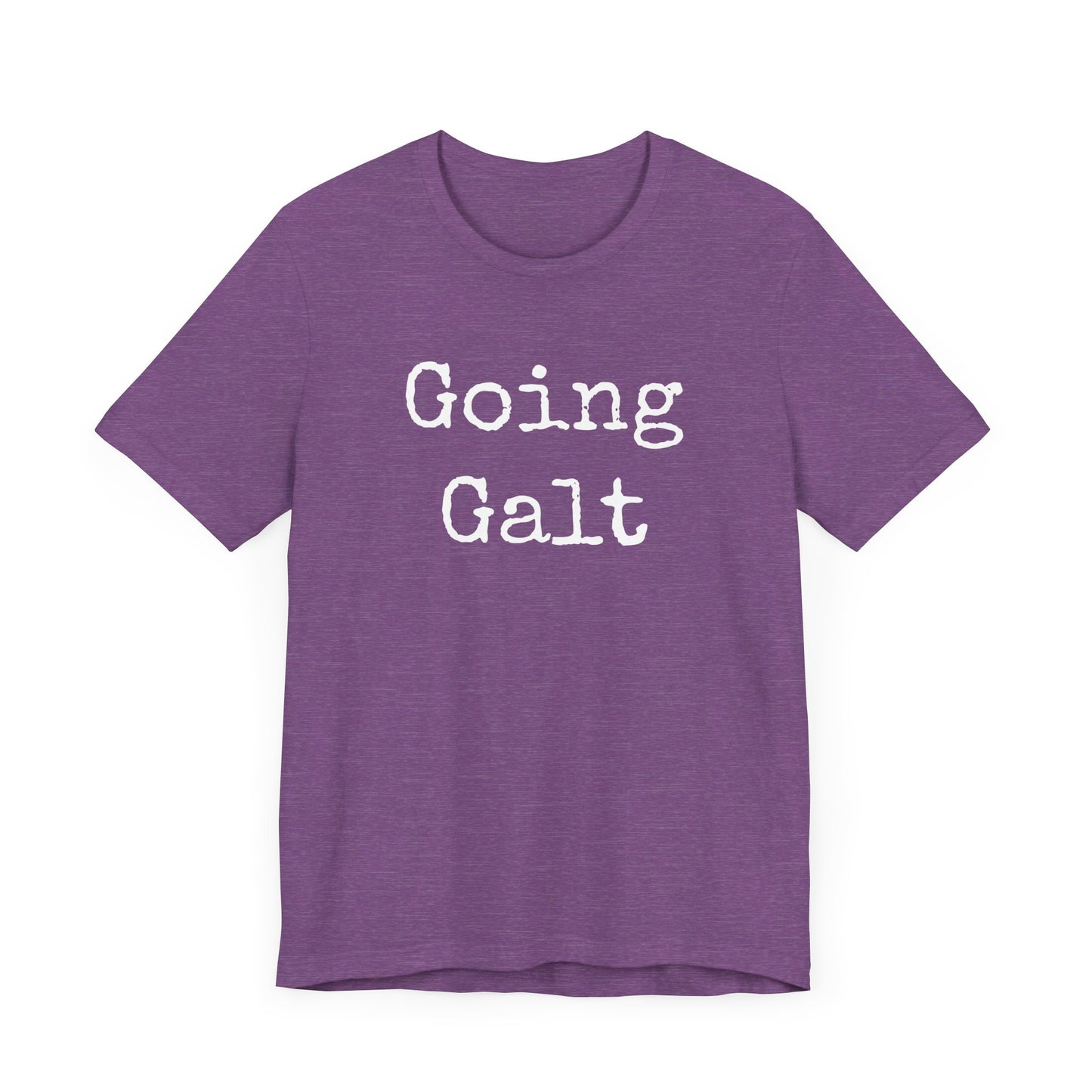 Going Galt - Short Sleeve T-Shirt, Dark Colors