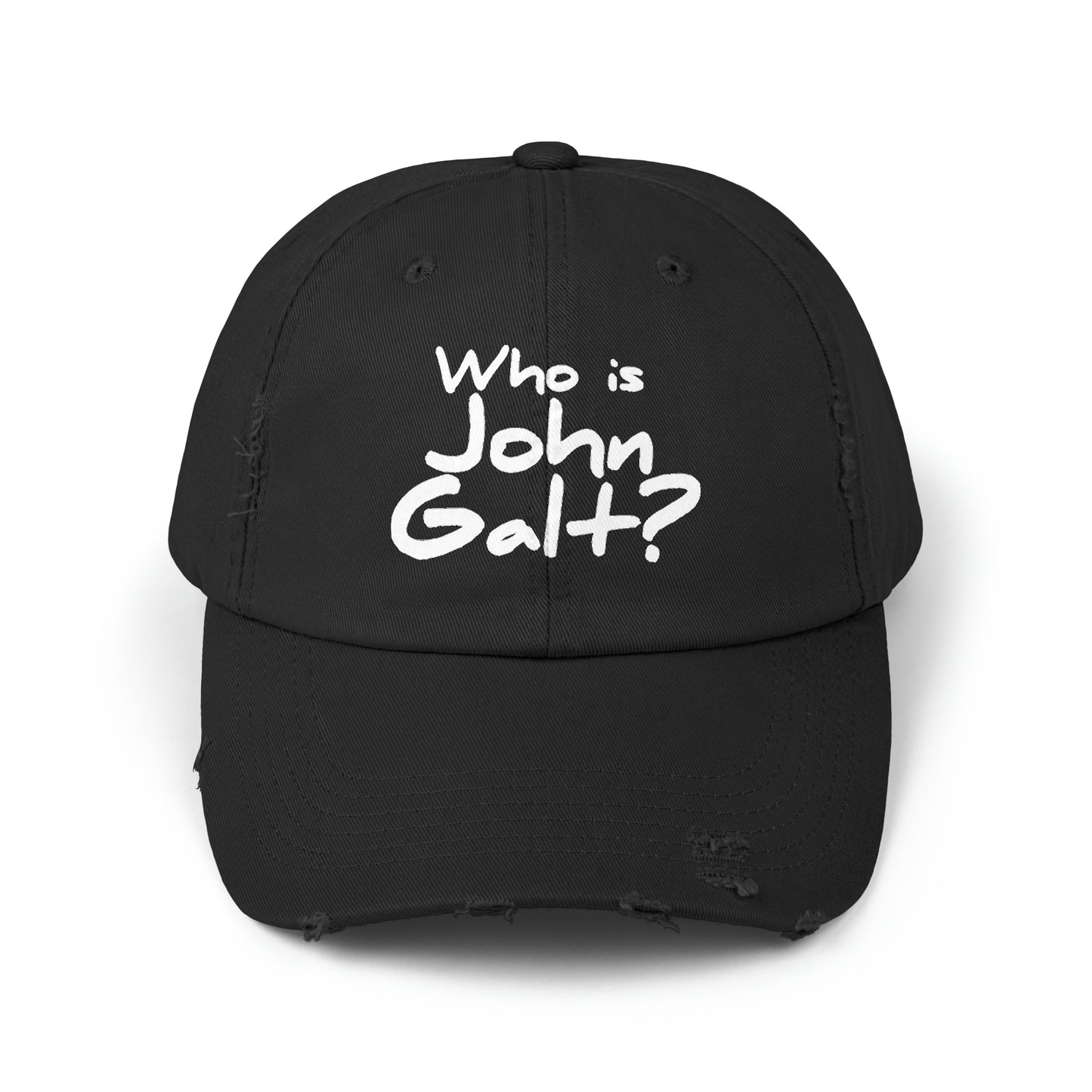 Who is John Galt? Distressed Hat