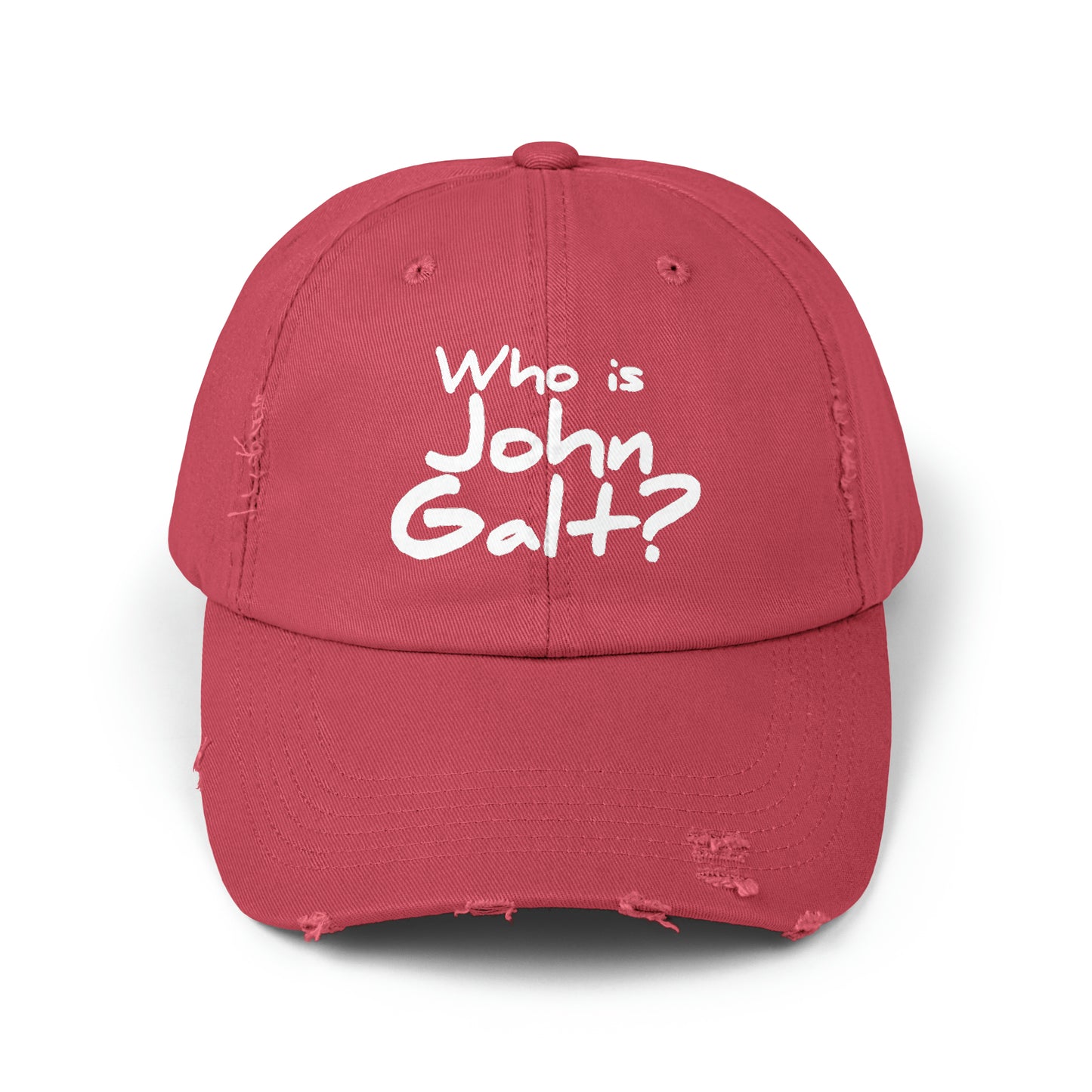 Who is John Galt? Distressed Hat