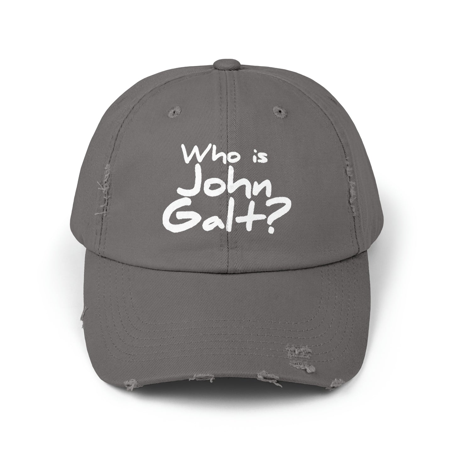 Who is John Galt? Distressed Hat