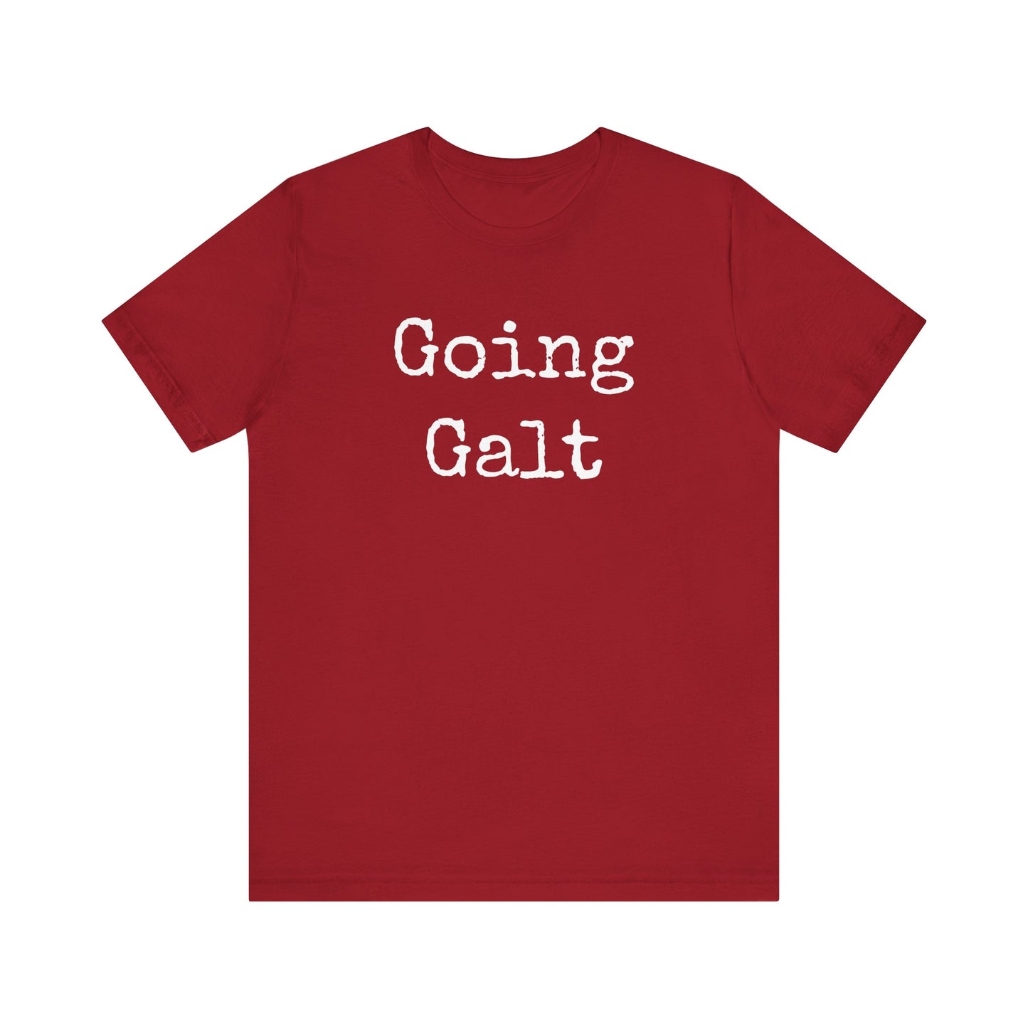 Going Galt - Short Sleeve T-Shirt, Dark Colors