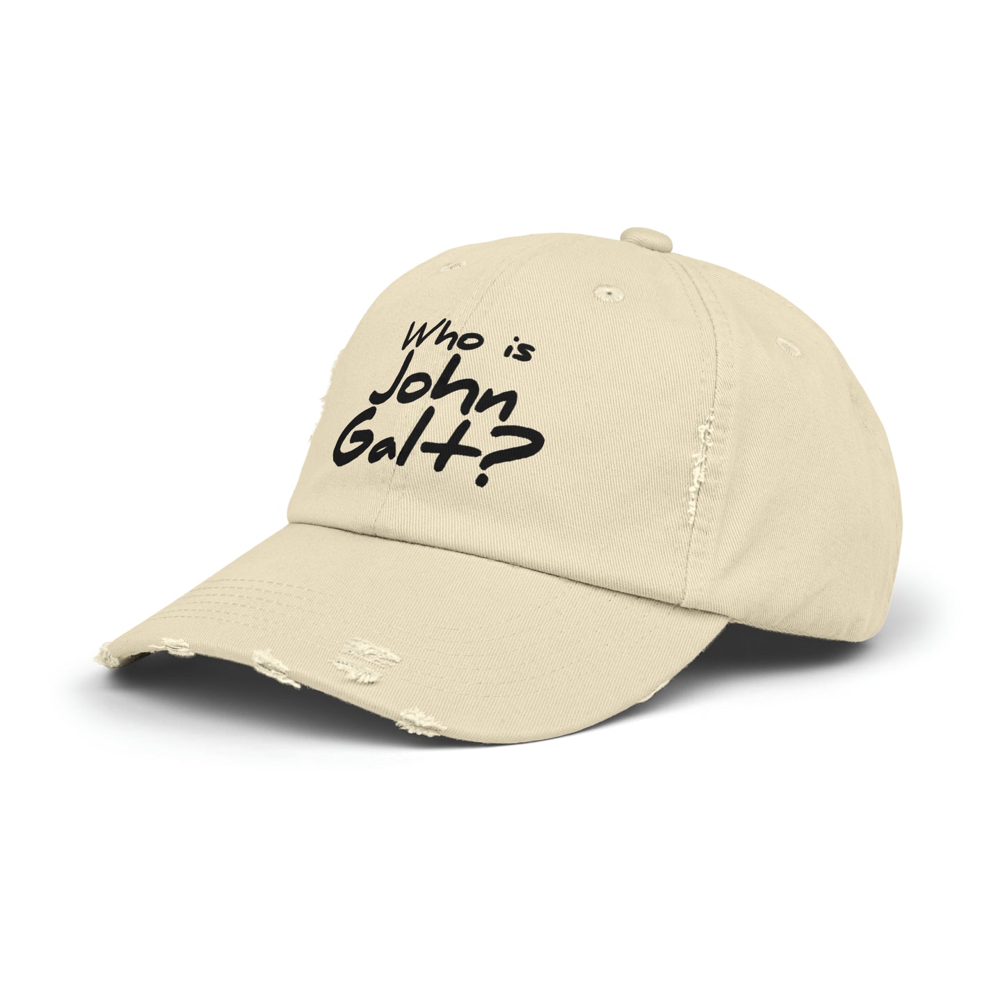 Who is John Galt? Distressed Hat