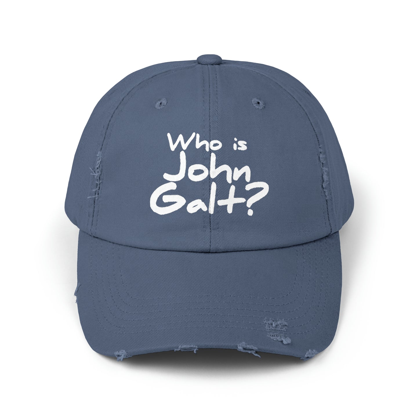 Who is John Galt? Distressed Hat