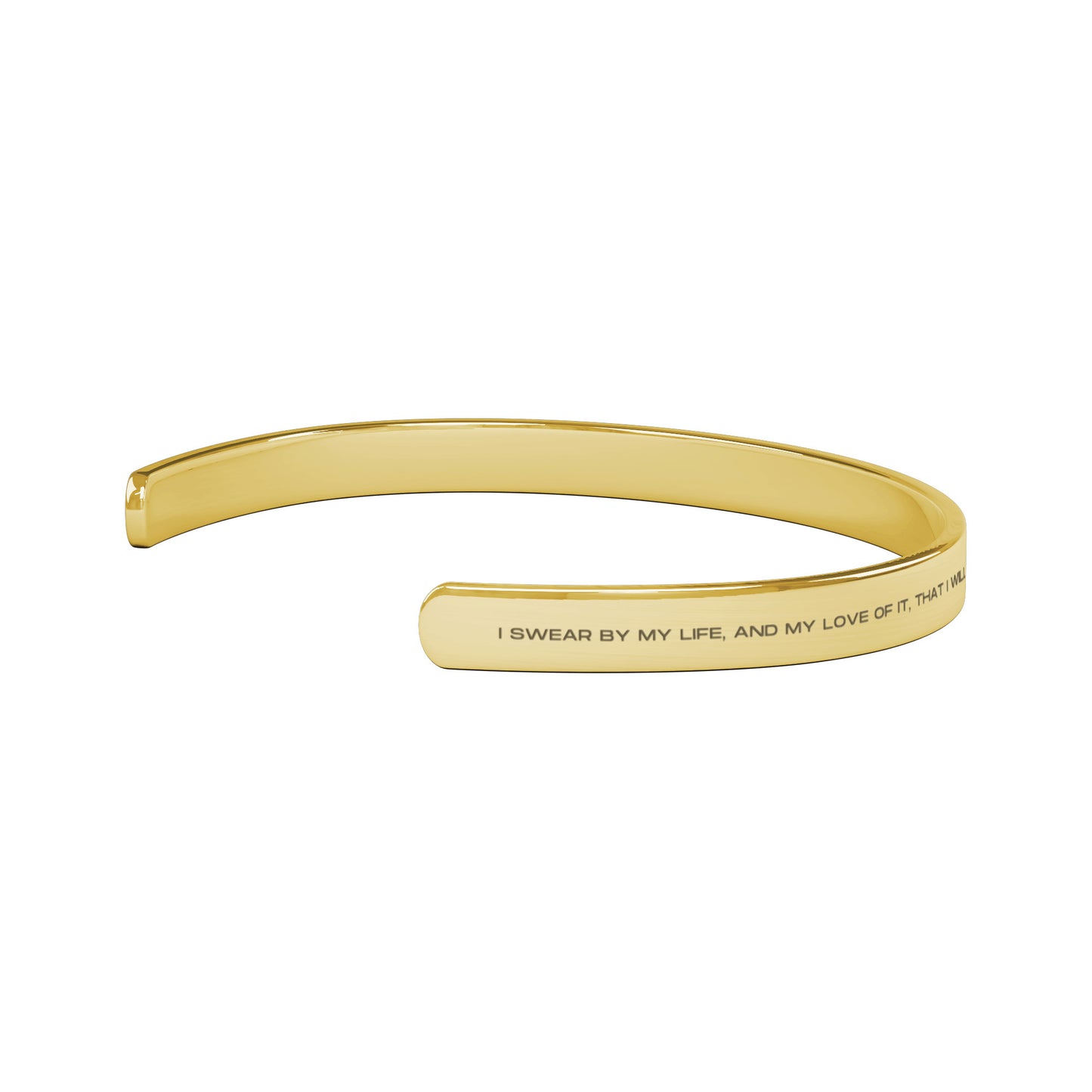 Galt's Gulch Oath - Cuff Bracelet