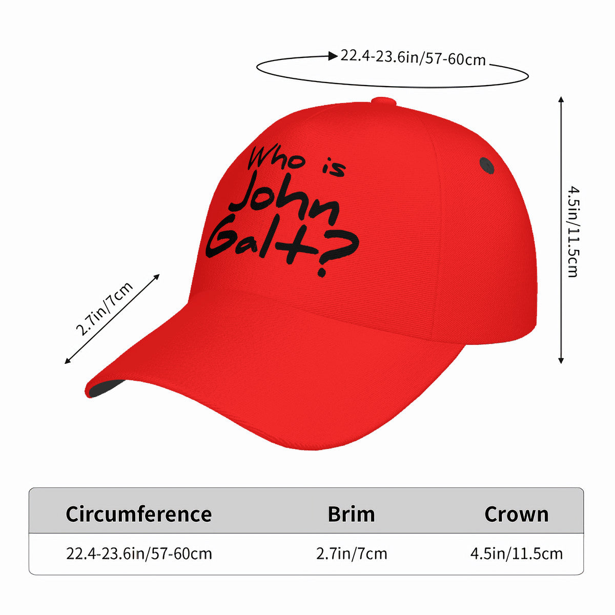 Who is John Galt? Hat-Red