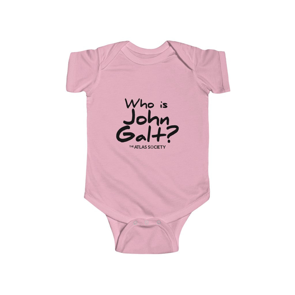 Who is John Galt? Infant Jersey Onesie