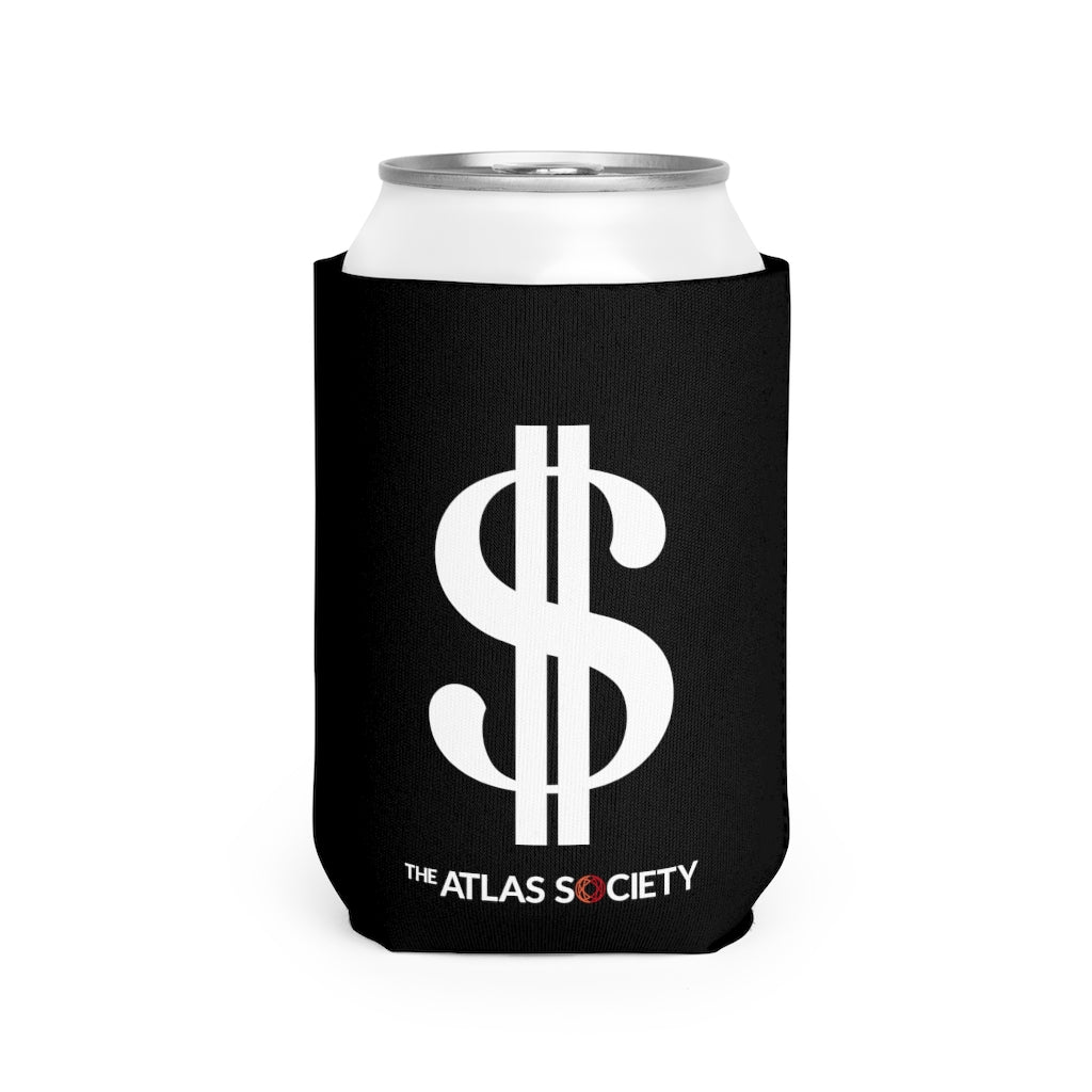 Money Can Cooler Sleeve - Black/White