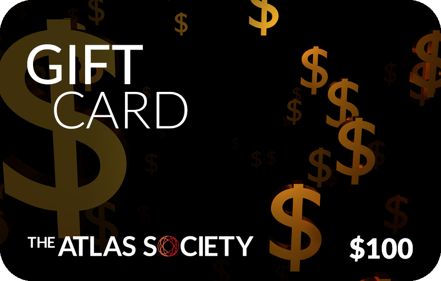 The Atlas Society Store eGift Card $10-$100
