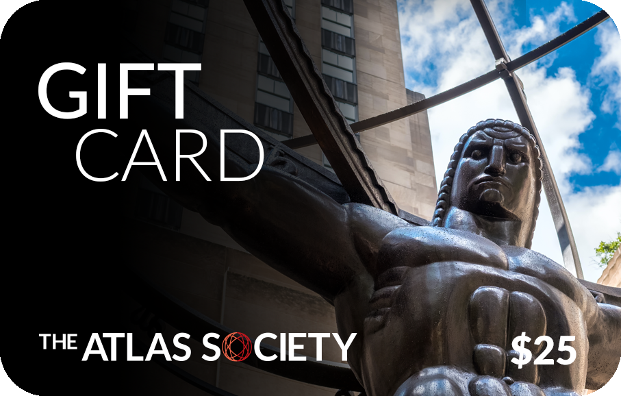 The Atlas Society Store eGift Card $10-$100