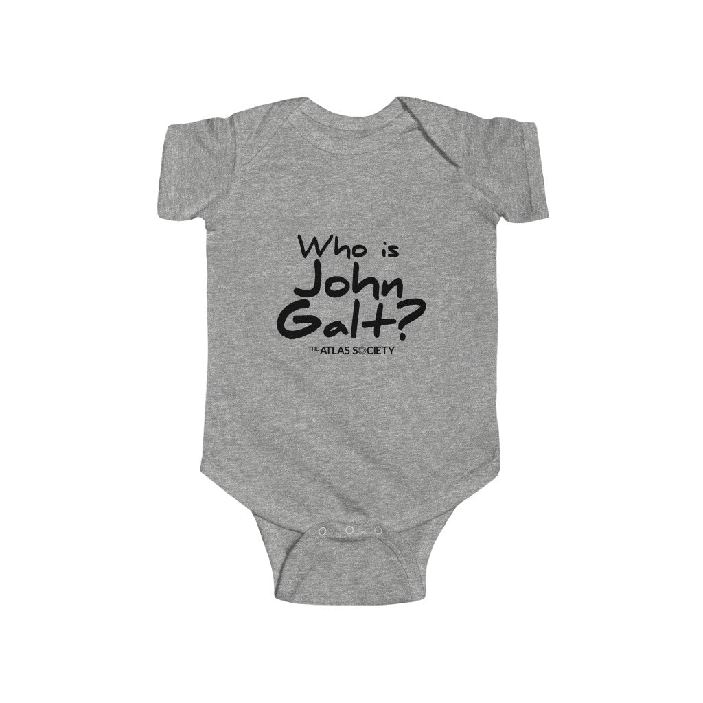 Who is John Galt? Infant Jersey Onesie