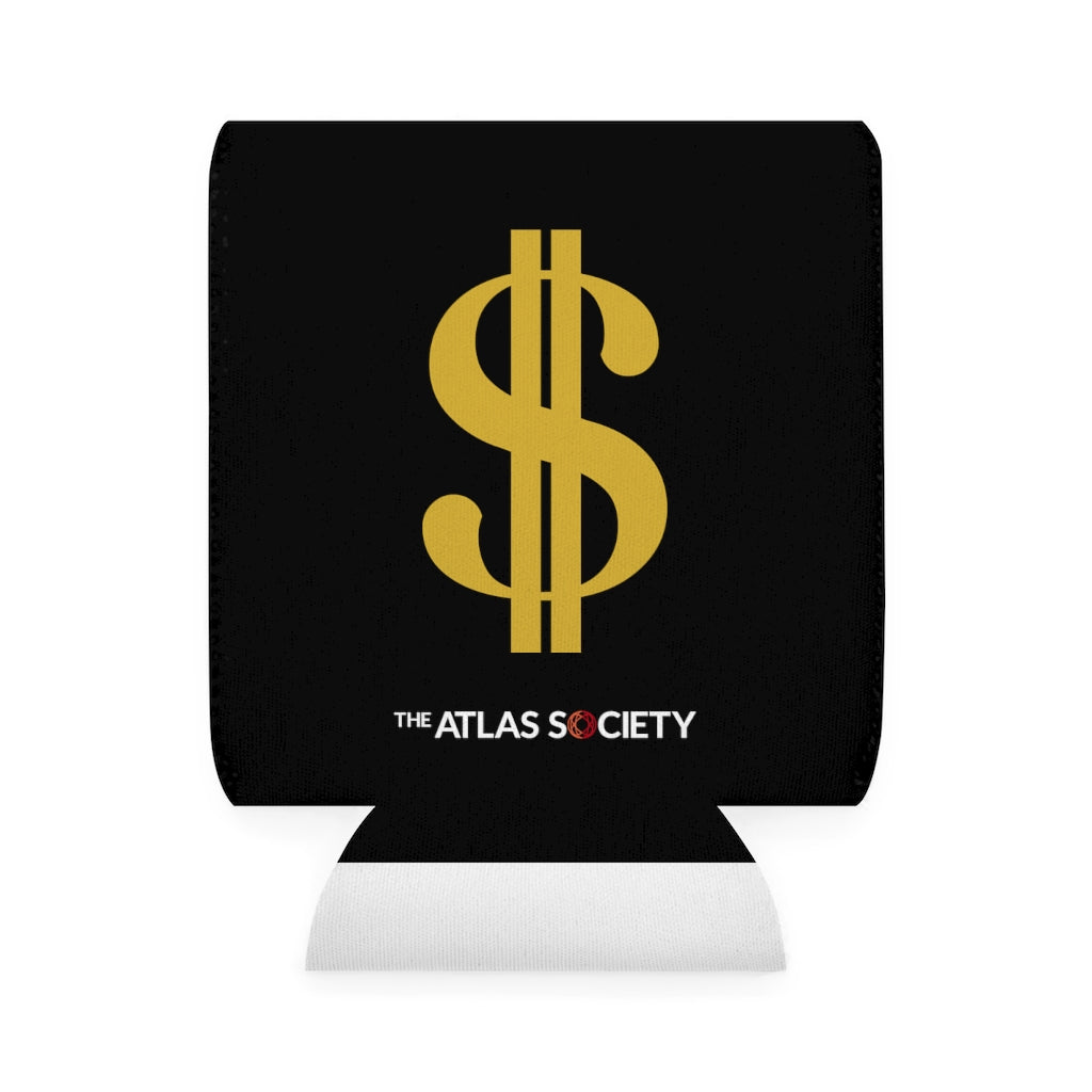 Money Can Cooler Sleeve - Black/Gold