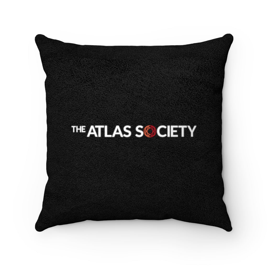 Who is John Galt? Faux Suede Square Pillow