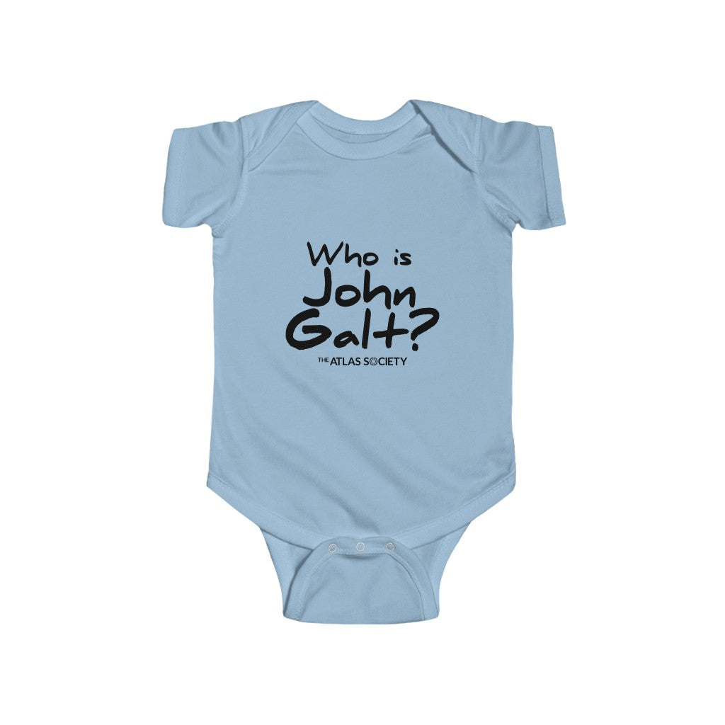 Who is John Galt? Infant Jersey Onesie