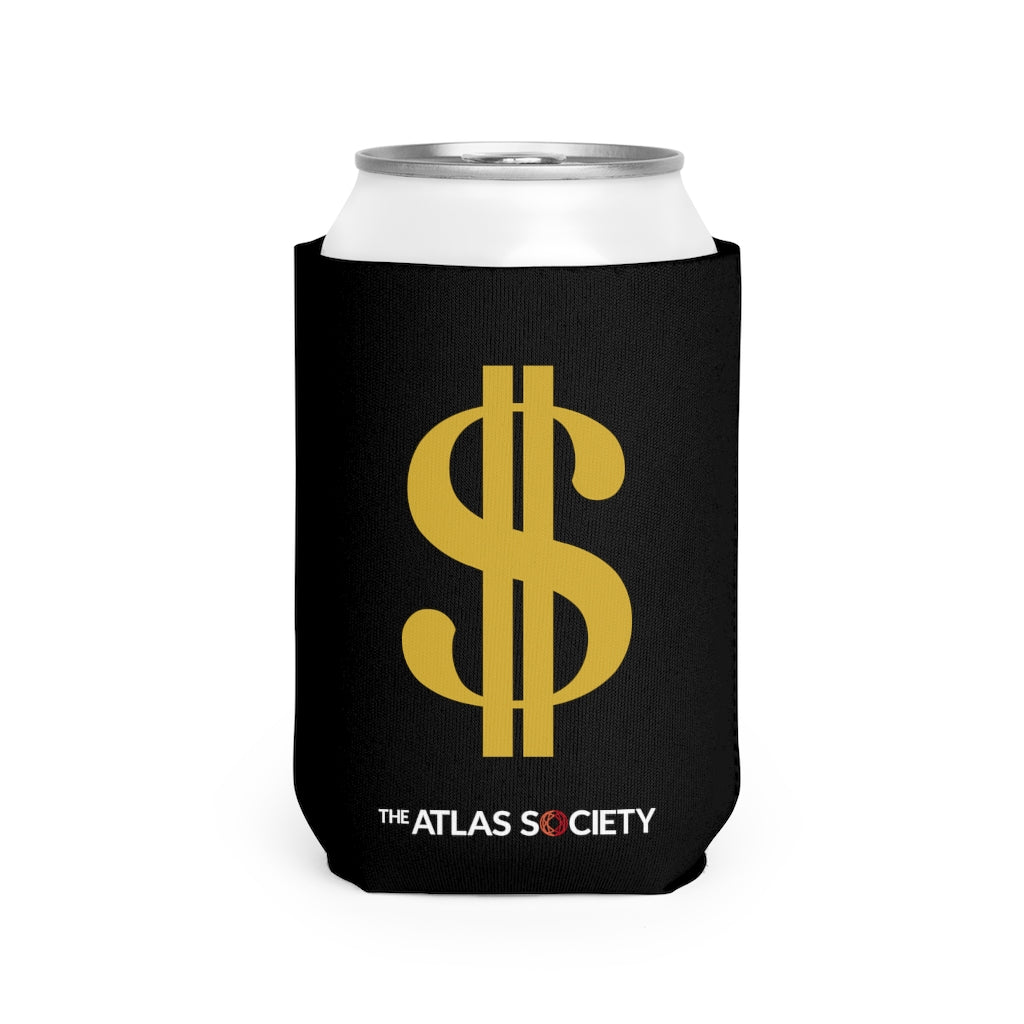 Money Can Cooler Sleeve - Black/Gold