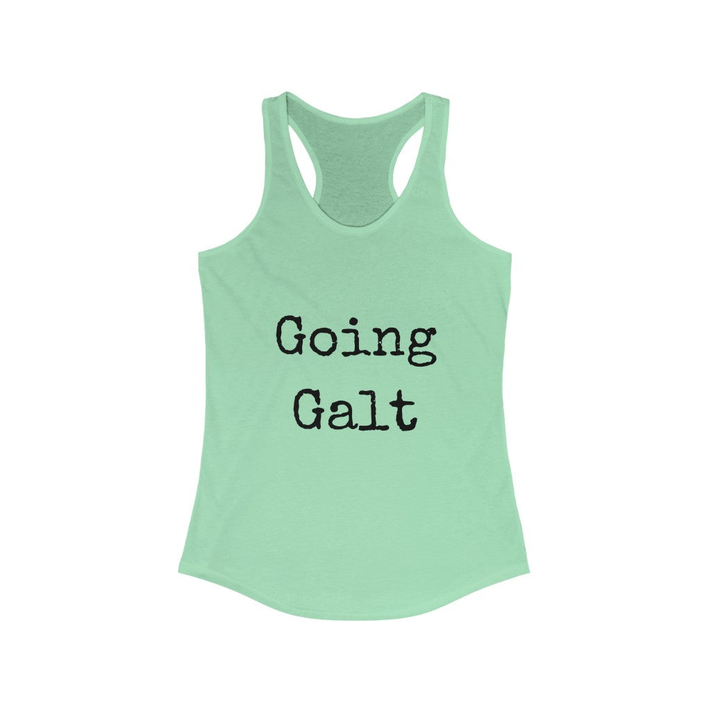Going Galt - Women's Racerback Tank