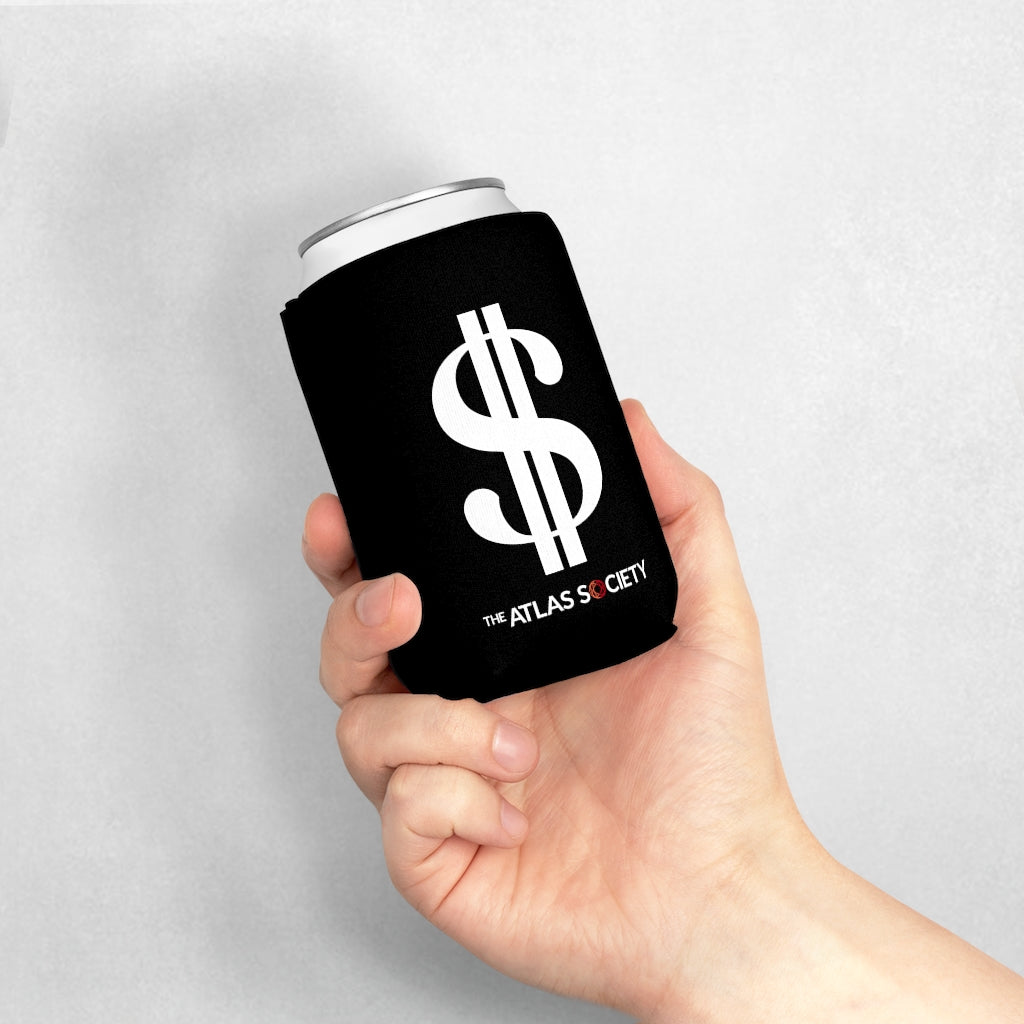 Money Can Cooler Sleeve - Black/White