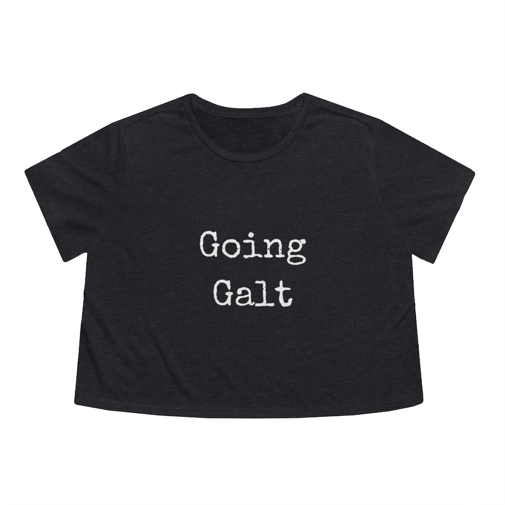 Going Galt - Women's Flowy Cropped Tee