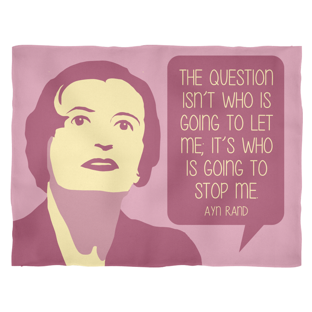 Who is Going to Stop Me? Fleece Blanket
