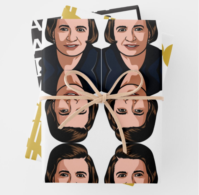 Ayn Rand-Inspired Wrapping Paper