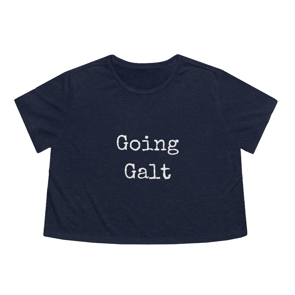 Going Galt - Women's Flowy Cropped Tee