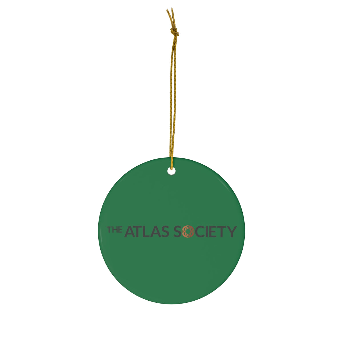 $ Ceramic Ornament - Green