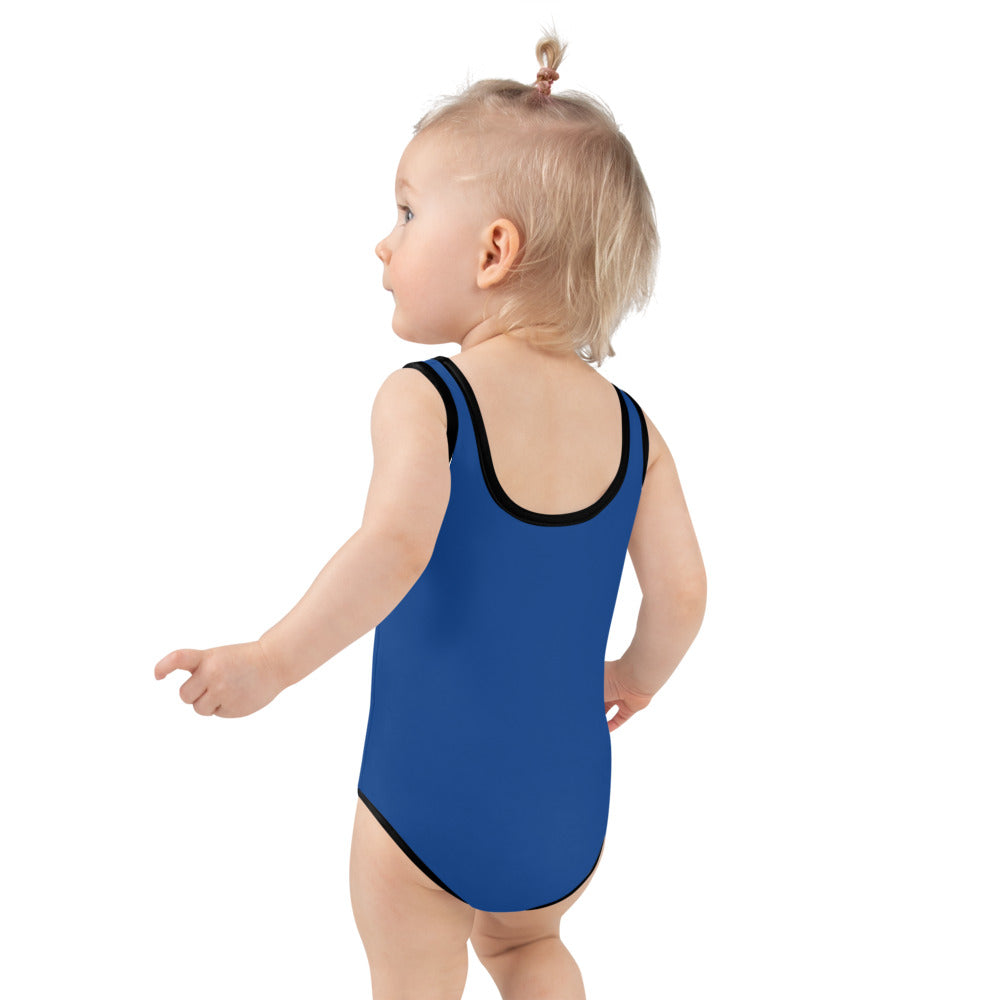 Who Is John Galt Kids Swimsuit BLUE