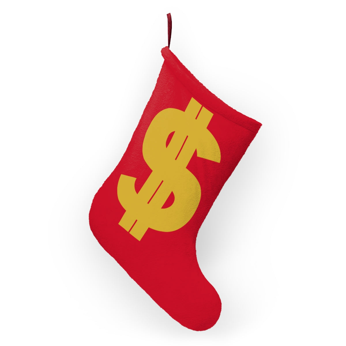 $ Christmas Stocking - Red
