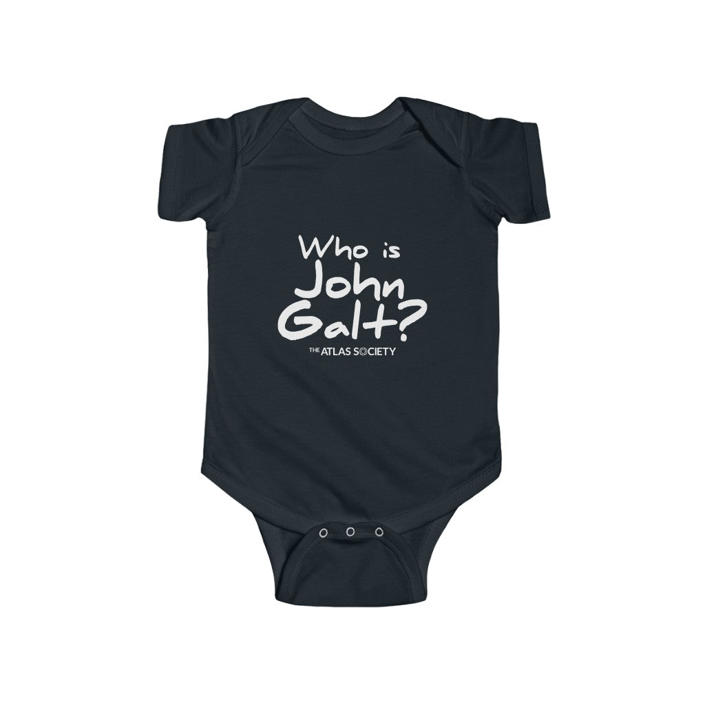 Who is John Galt? Infant Jersey Onesie