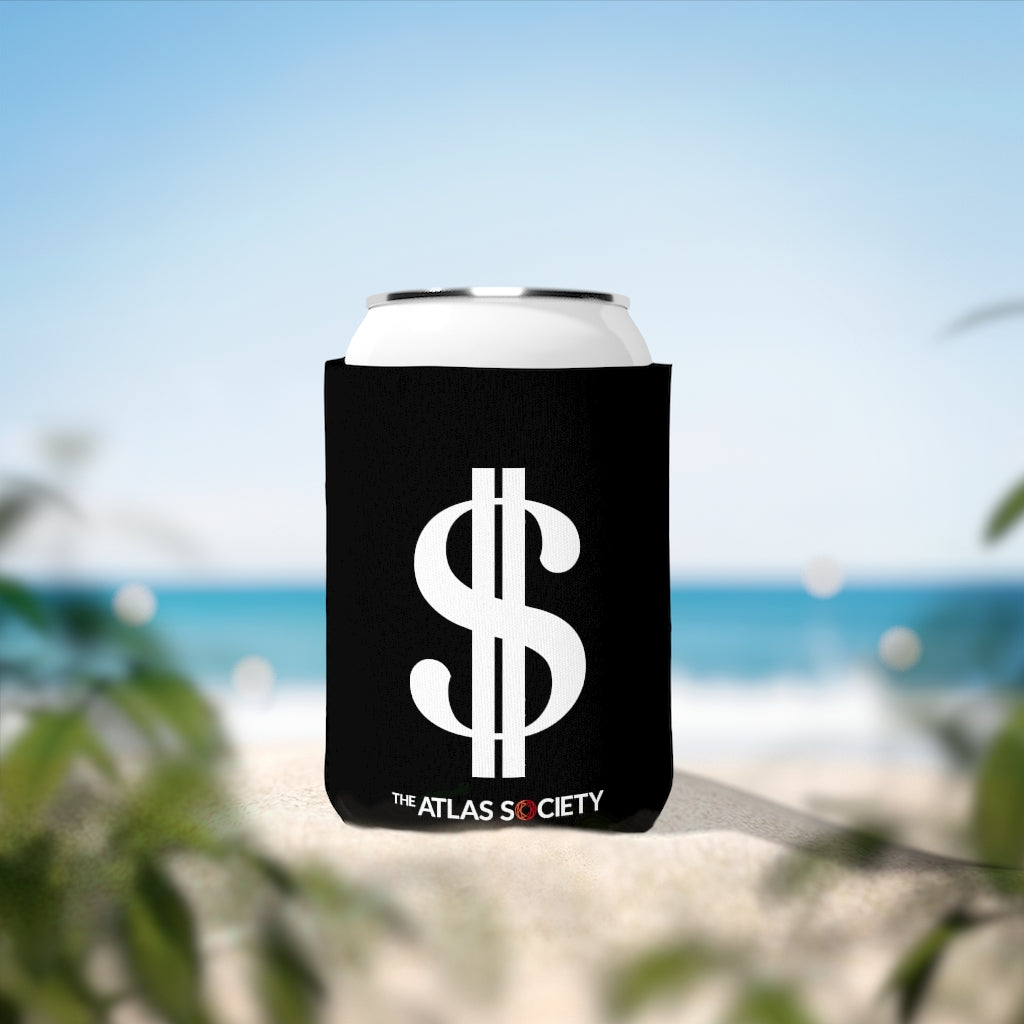 Money Can Cooler Sleeve - Black/White