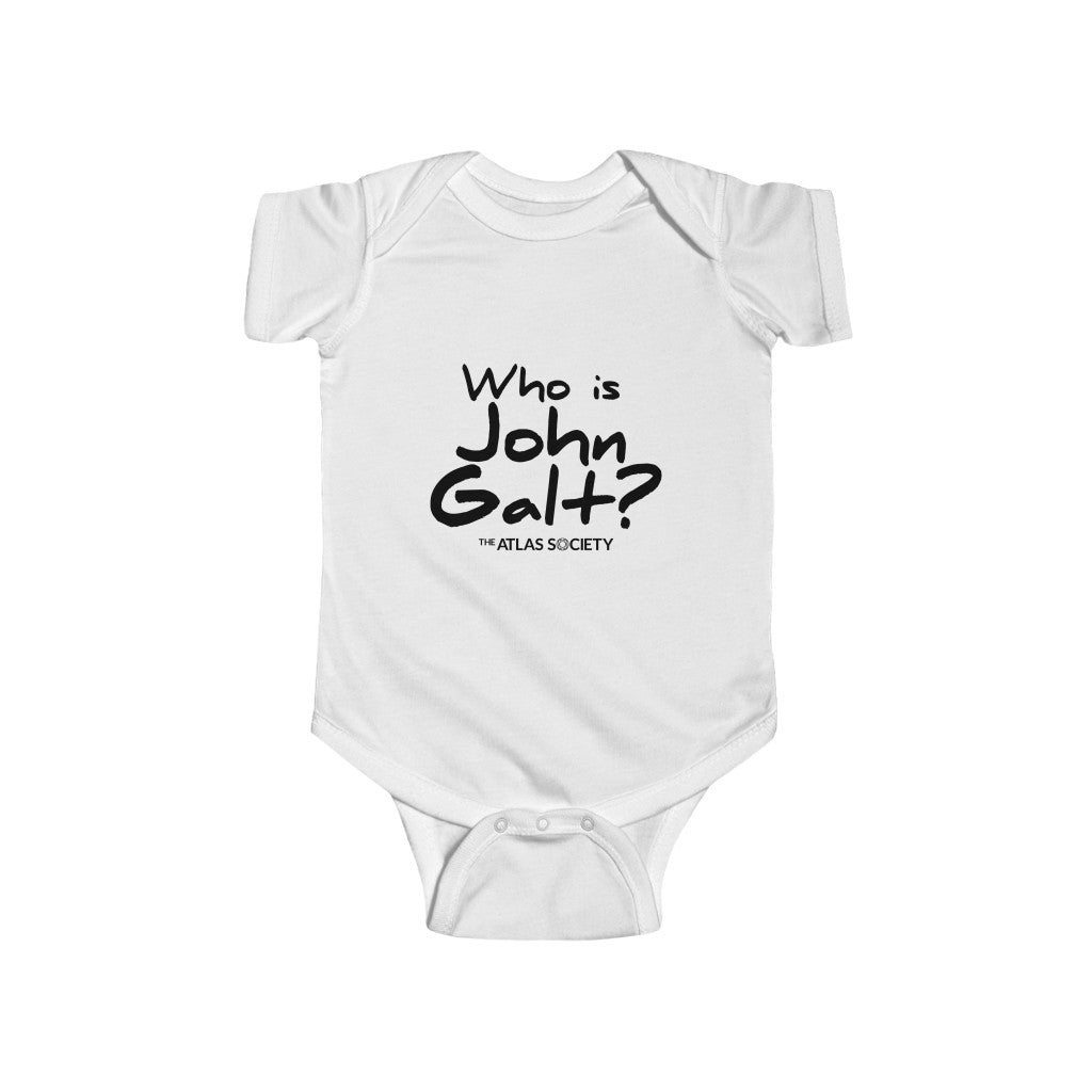 Who is John Galt? Infant Jersey Onesie