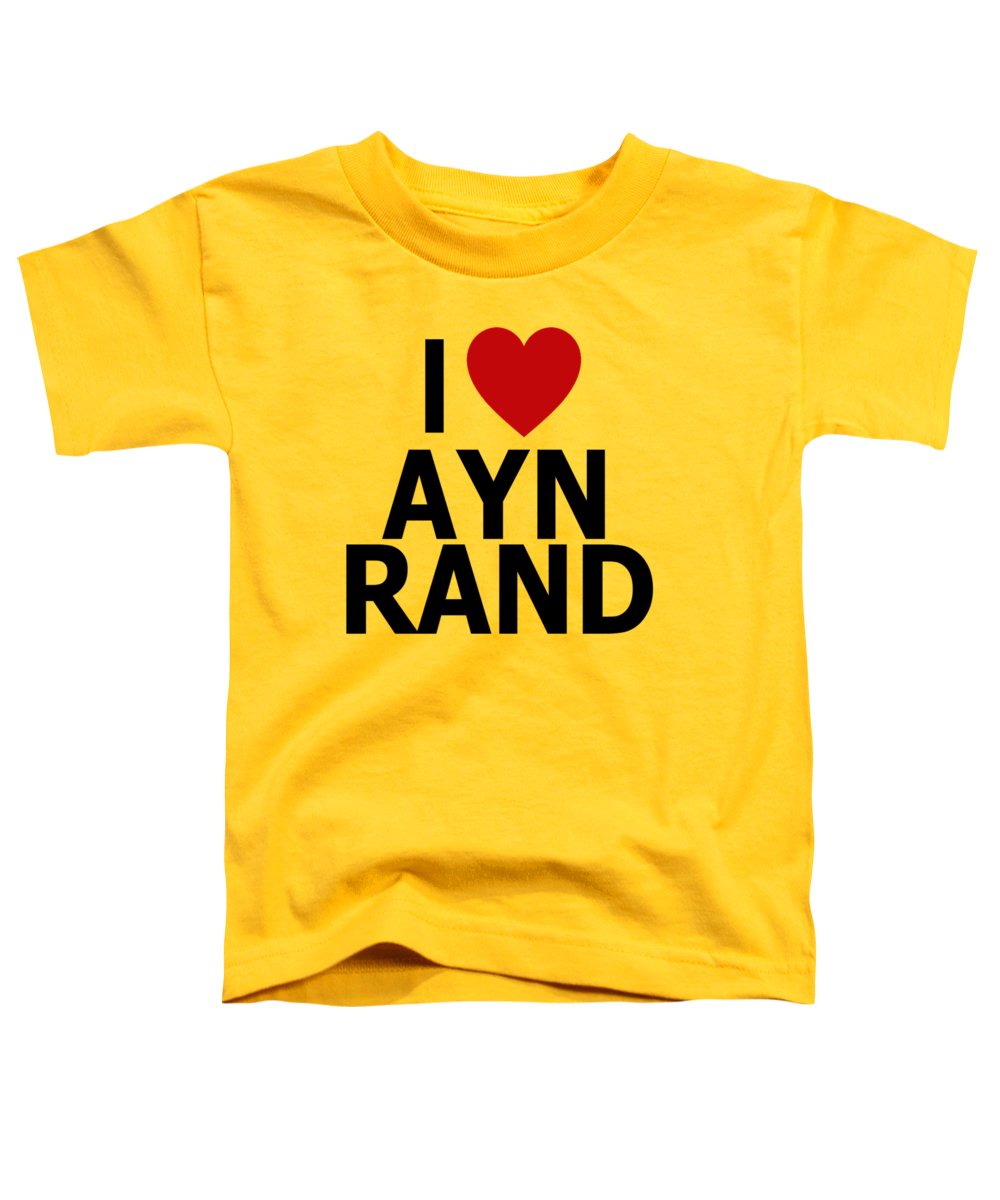 I Heart Ayn Rand - Toddler T-Shirt