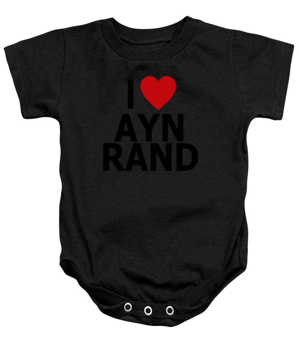 I Heart Ayn Rand - Baby Onesie