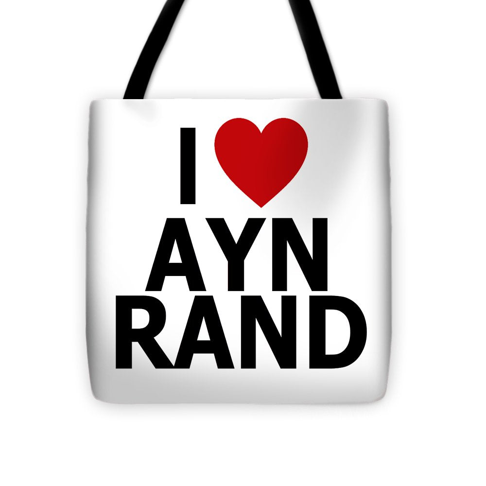I Heart Ayn Rand - Tote Bag