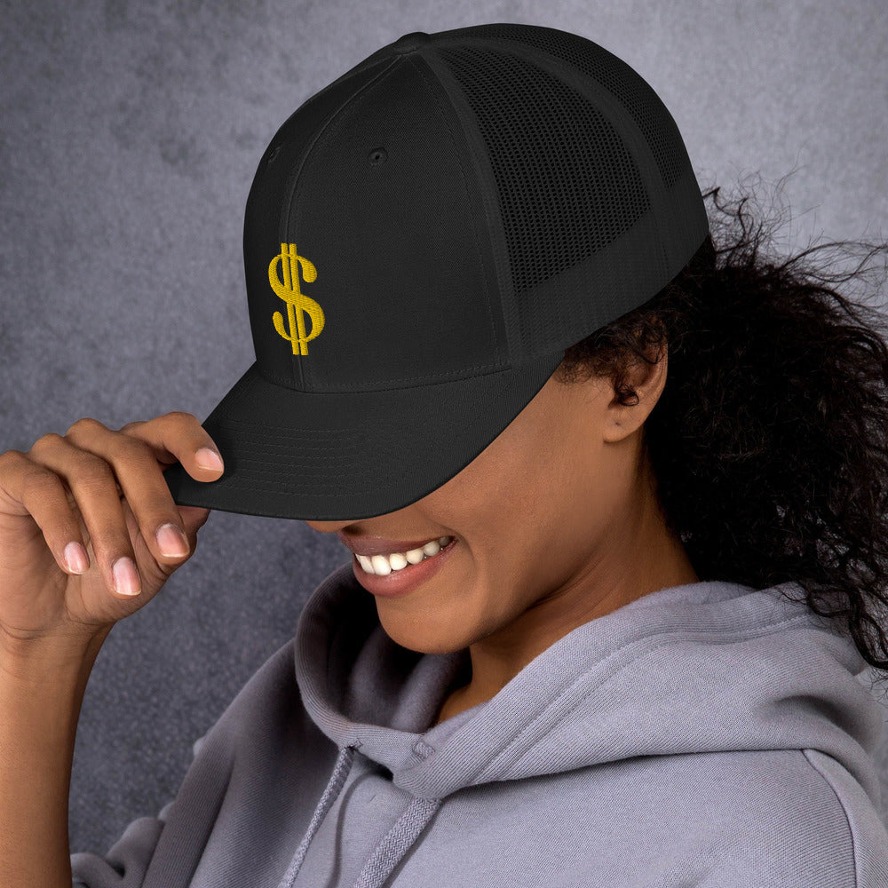 Money $ Trucker Hat