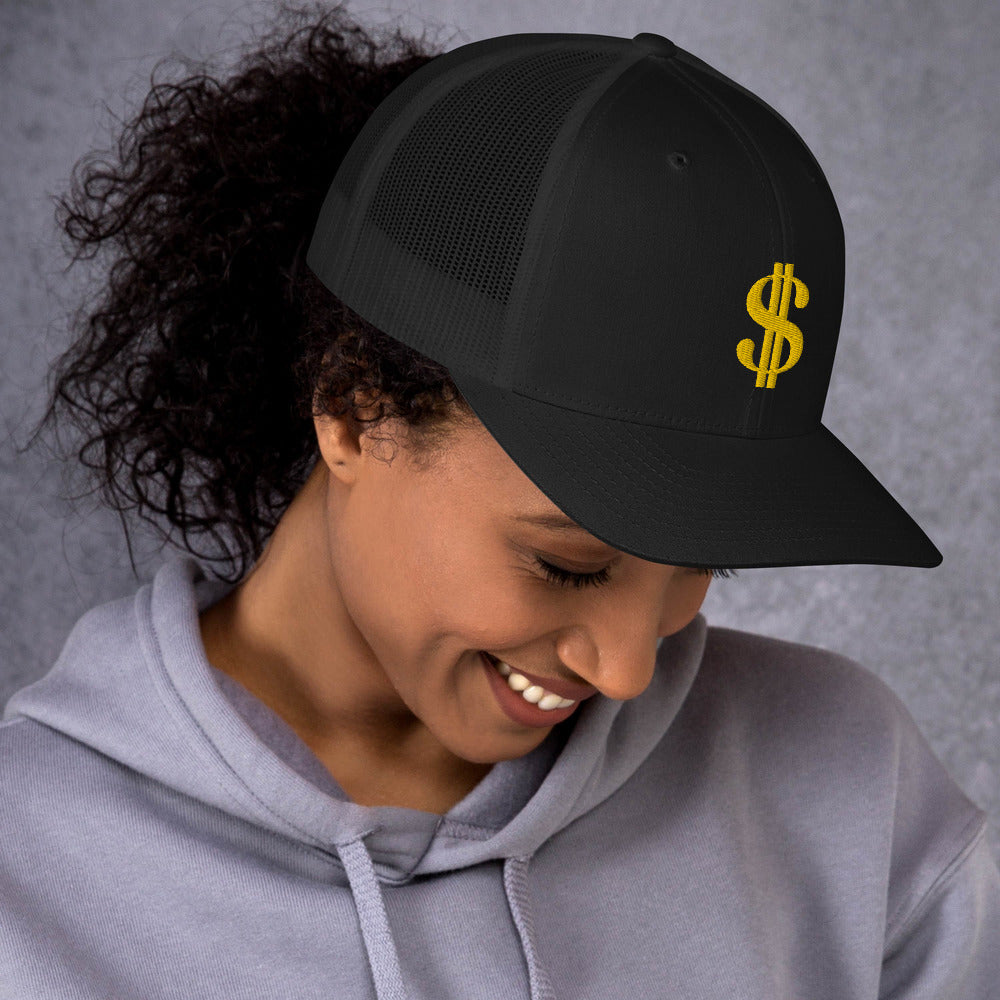 Money $ Trucker Hat