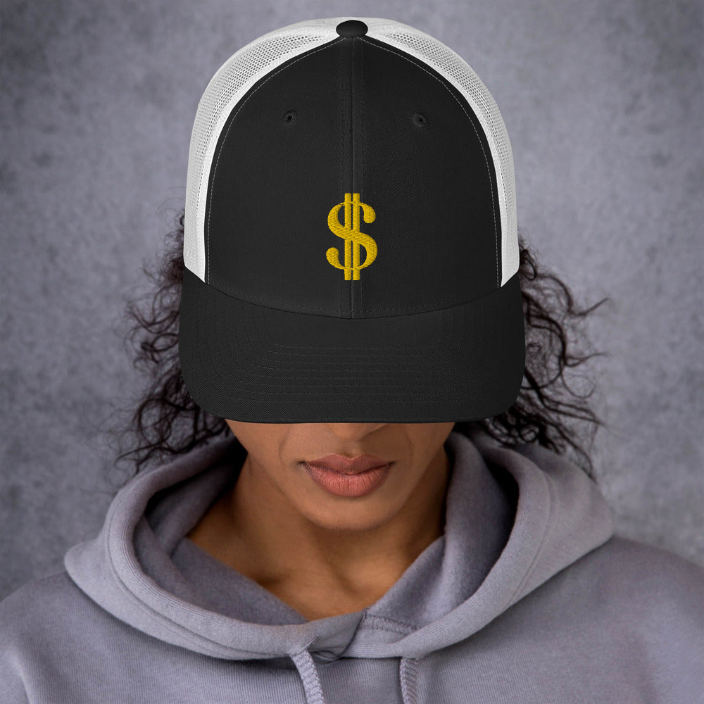 Money $ Trucker Hat