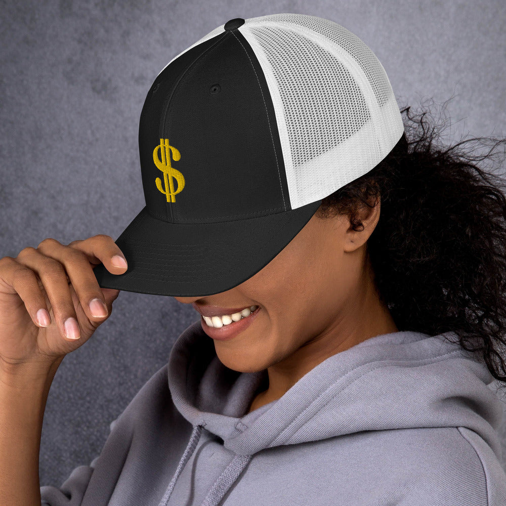 Money $ Trucker Hat
