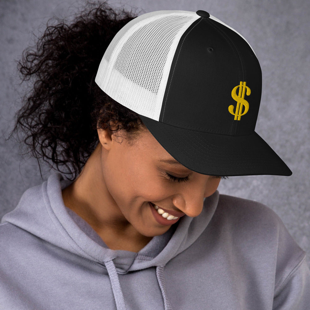 Money $ Trucker Hat