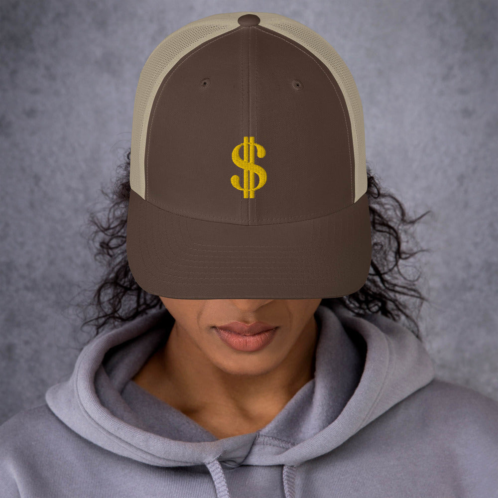 Money $ Trucker Hat