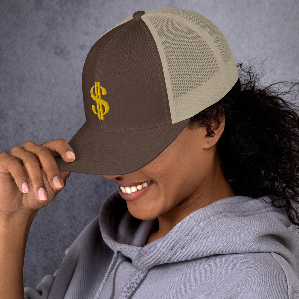 Money $ Trucker Hat