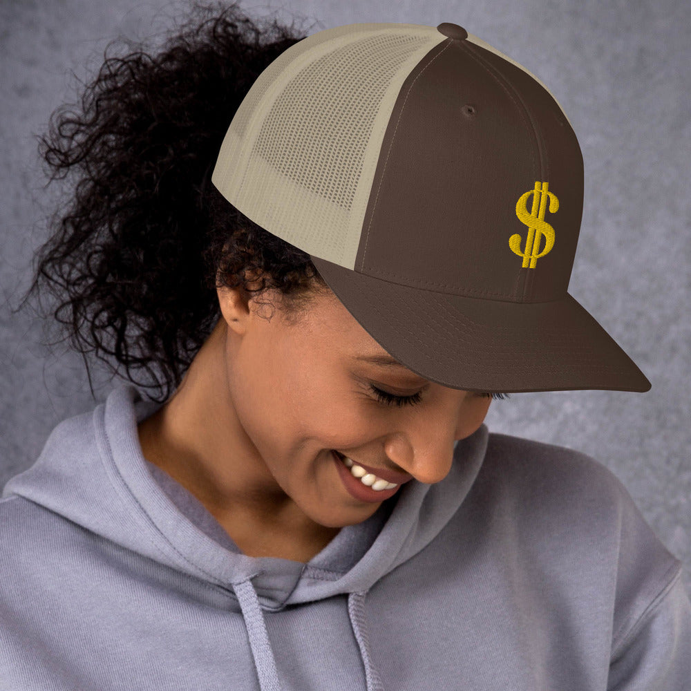 Money $ Trucker Hat