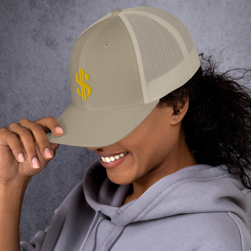 Money $ Trucker Hat