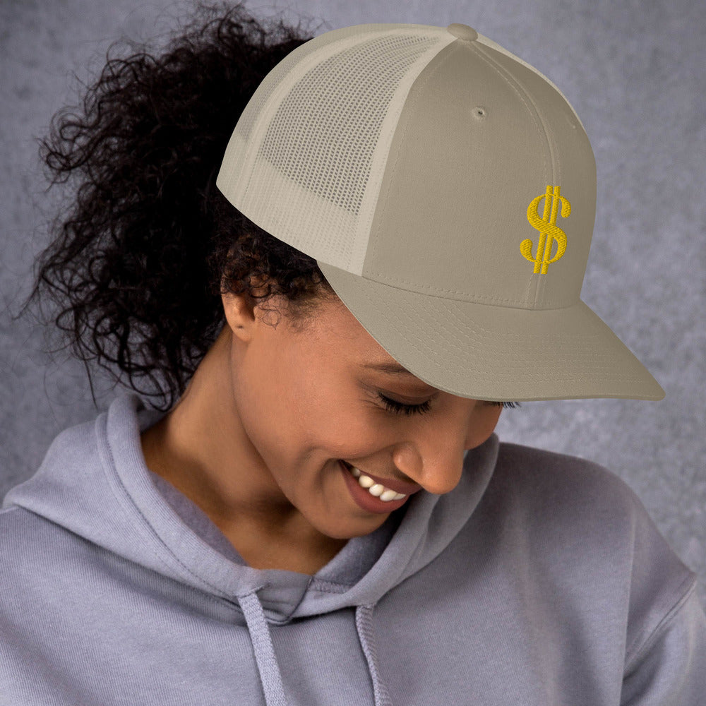 Money $ Trucker Hat