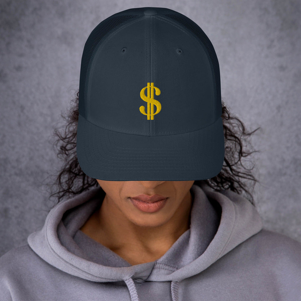 Money $ Trucker Hat