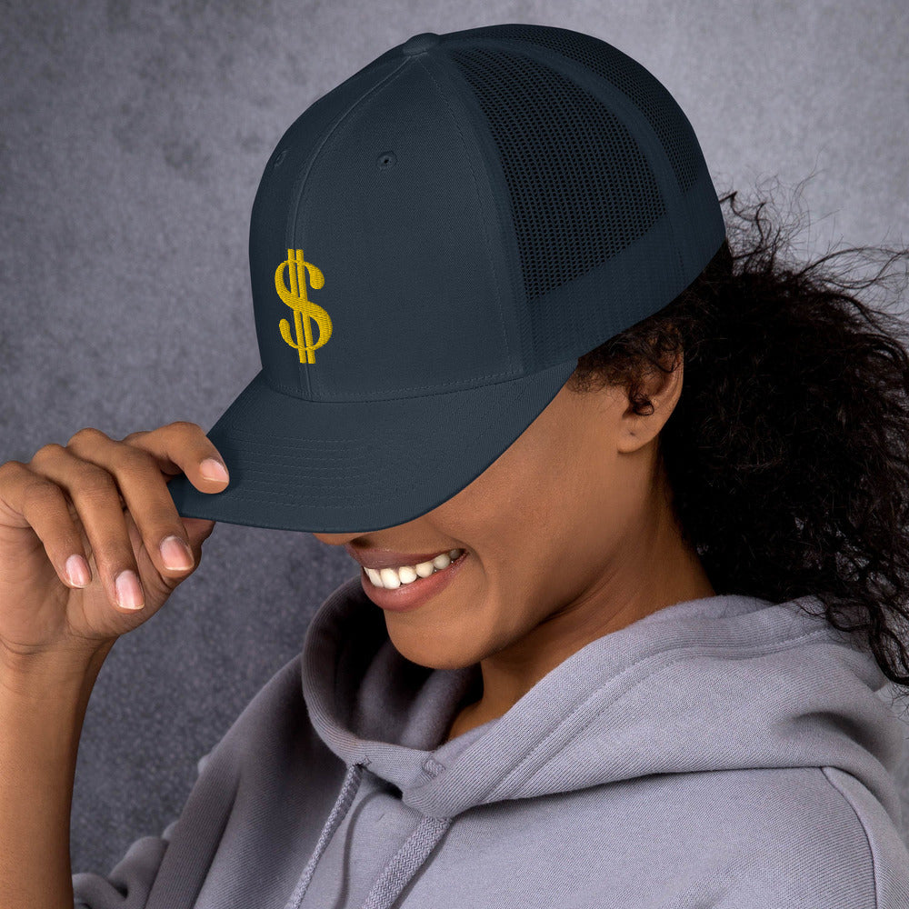 Money $ Trucker Hat