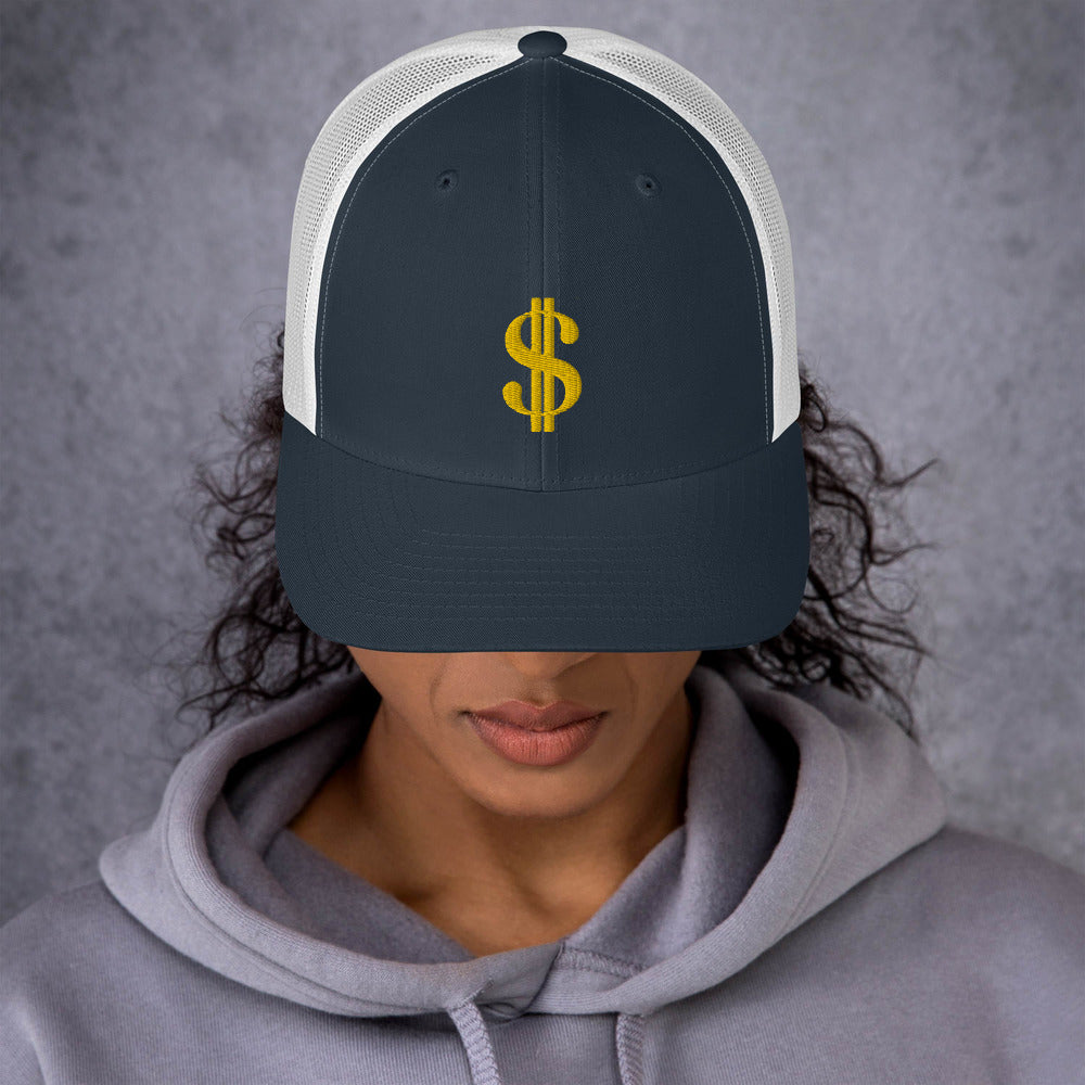 Money $ Trucker Hat