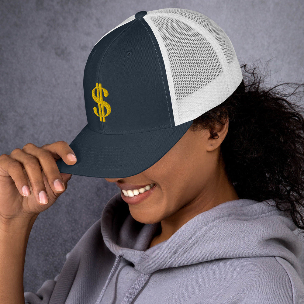 Money $ Trucker Hat