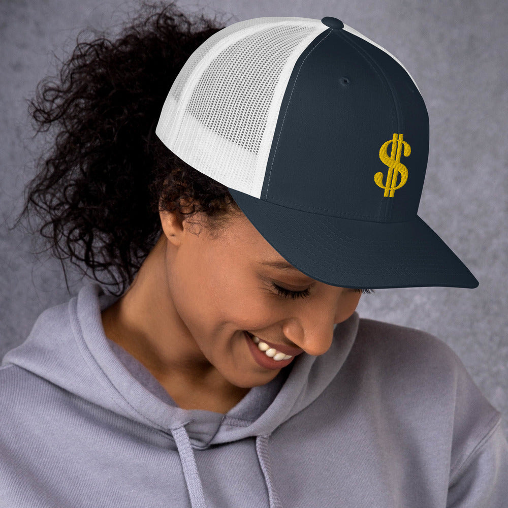 Money $ Trucker Hat